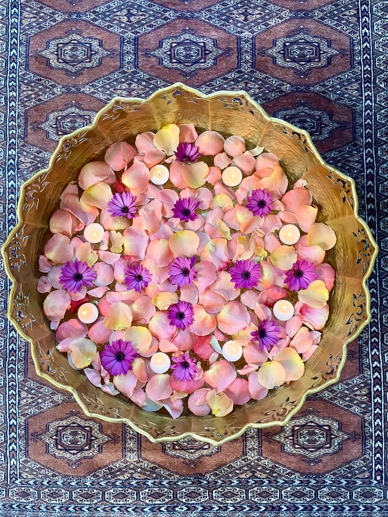 Rangoli for my friend's engagement